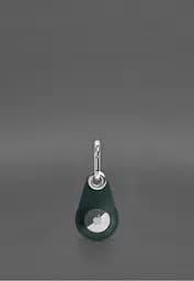 Кожаный чехол для Apple AirTag Зеленый