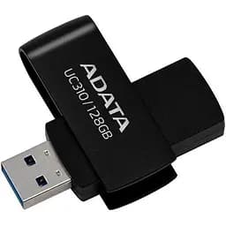 USB флеш накопитель ADATA 128GB UC310 USB 3.2 Black (UC310-128G-RBK)