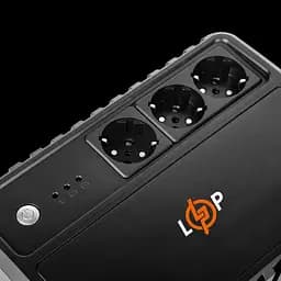 Лінійно-інтерактивне ДБЖ LogicPower LP-600VA-3PS 360 Вт (LP16158) - мініатюра 3