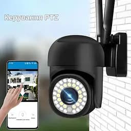 IP-камера вулична XON SmartCam Wi-Fi 1080P (SCWEW21YW 3688) Чорна - мініатюра 2