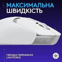 Миша бездротова Logitech G309 White (910-007207) - мініатюра 6