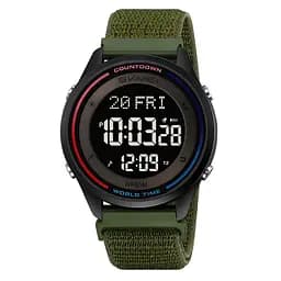 Skmei 2412NAG Army Green Nylon