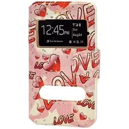 Чохол-книжка для Huawei P8lite з принтом