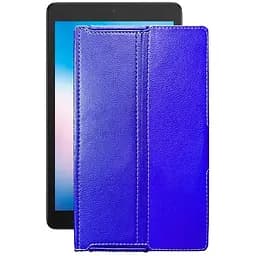 Чехол StatusCASE из экокожи для планшета Alcatel 3T 8 2020 Синий