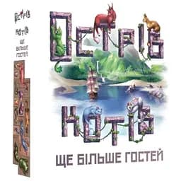 Настільна гра Geekach Games Острів котів: Ще більше гостей (The Isle of Cats: Kickstarter Pack 2) (укр.) (GKCH047OKP2)