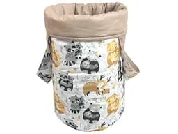 Корзина для игрушек Moontime "Панды олени"