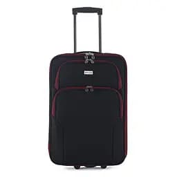 Валіза мала для ручної поклажі Semi Line 20 дюймів (S) дюймів (S) Polyester Black (T5680-1) - мініатюра 2