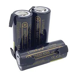 Акумулятор Li-ion LiitoKala Lii-50A 26650 5000 mAh 3.7 V під пайку - мініатюра 5
