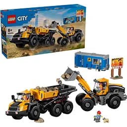 Конструктор LEGO City Самоскид і фронтальний ковшовий навантажувач (60494)