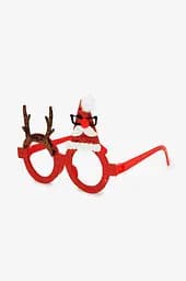 Новорічні окуляри Санта 10-8-6 Різнокольоровий (NY)