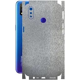 Захисна плівка StatusSKIN для Realme 3 Корпус Вініл Метал срібло