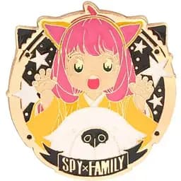 Значок пін Сім'я шпигуна Аня Spy Family Anya 6 см