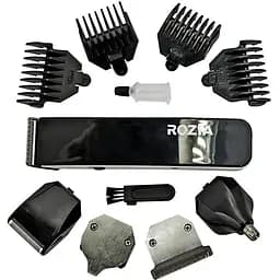 Універсальний чоловічий тример для бороди, вусів, носа і тіла Rozia HQ 5300 5 в 1 машинка для стрижки