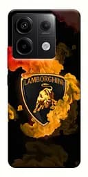 Чохол Demsky Lamborghini logo для Xiaomi Redmi Note 13 Pro 4G