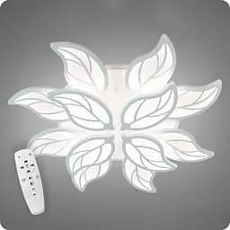 Люстра світлодіодна 517 Dlight 3color з пультом 180Вт Білий (01929)