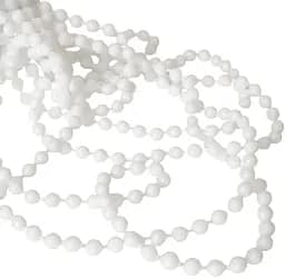 Намисто на ялинку Devilon 5 мм/6 м біле (251963)