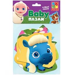 Бебі максі пазли Vladi Toys Малюк зможе Ферма 12 елементів (VT1722-17) - мініатюра 2