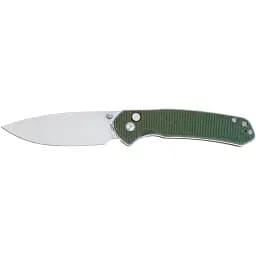 Ніж CJRB Large Pyrite Micarta OD Green