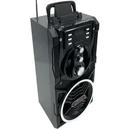 Акустична система 1.0 Media-Tech 18W, Bluetooth/FM/AUX/SD/USB/КАРАОКЕ чорна (MT3150) - мініатюра 6