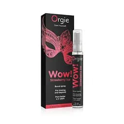 Спрей для орального сексу ORGIE WOW BUCAL SPRAY STRAWBERRY ICE ПОЛУНИЦЯ, 10 МЛ Orgie 51935; 69-51935 100467