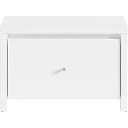 Тумба для взуття ВМК (БРВ) Крістіна SBUT/60 Білий + Білий глянець (GRB-1990)