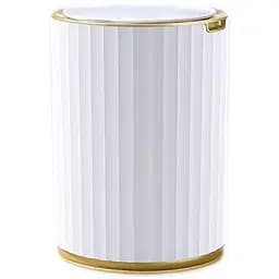 Ведро для мусора JAH Nordic сенсорное 9 л бело-золотое (JAH6012)