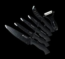 Универсальный набор ножей для кухни Zillinger ZL-902 кухонные ножи с мраморным покрытием