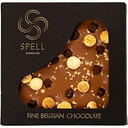 Шоколад молочный Spell с соленой карамелью и печеньем 120 г (745053)
