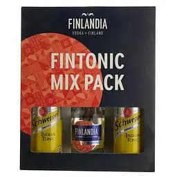 Уцінка. Горілка Finlandia Grapefruit 37.5% 0.5 л + Schweppes Indian Tonic 2 шт. по 0.33 л (778627)