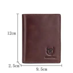 Чоловічий шкіряний гаманець BULL 12х9.5х2.5 см acs0029250 - мініатюра 7