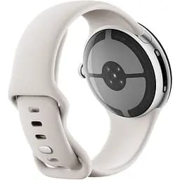 Смарт-годинник Google Pixel Watch 4 41mm Wi-Fi Polished Silver Aluminum case/Porcelain Active Band [164403] - мініатюра 2