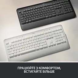 Клавіатура Logitech Signature K650 US Wireless Graphite (920-010945) - мініатюра 8