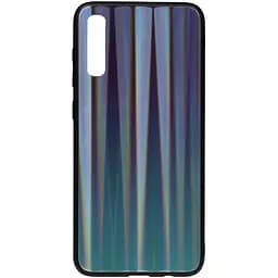 Чохол-накладка Toto Aurora Print Glass Case Samsung Galaxy A70 Blue
