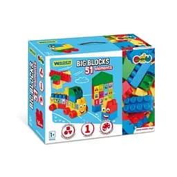 Конструктор Wader Big Blocks 51 елемент (41592)