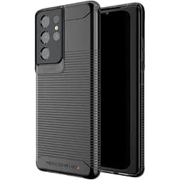 Оригнальний протиударний силіконовий чохол Gear4 Havana D3O для Samsung Galaxy S21 Ultra 5G (6.8") Smoke - мініатюра 10