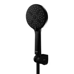Душовий набір Drop MULTI120-3BL+SET (лійка для душу + шланг + кріплення), чорний
