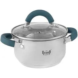 Уценка. Кастрюля Krauff Winzig со стеклянной крышкой 14 см 1.2 л (26-286-002)