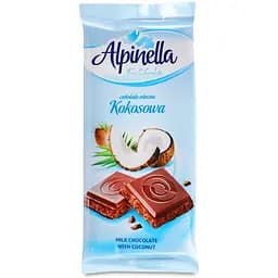 Шоколад Alpinella Kokosowa молочный 90 г