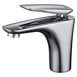 Змішувач для умивальника Cersanit Mayo S951-144 з донним клапаном Хром 30412