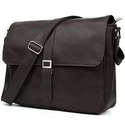 Шкіряна чоловіча сумка через плече TARWA 36,5х30х11 см nsa0001254