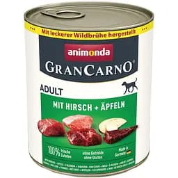 Корм влажный для собак Animonda GranCarno Adult Deer with Apple с олениной и яблоком 800 г