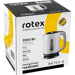 Електрочайник Rotex RKT03-G [120257] - мініатюра 3