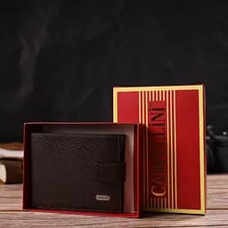 Чоловічий шкіряний гаманець Canpellini 12.2х9.5х2 см acs0025583 - мініатюра 8