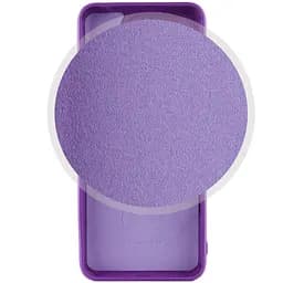Чохол Lakshmi Silicone Cover Full Camera AA для Xiaomi Redmi Note 14S Фіолетовий/Purple - мініатюра 3