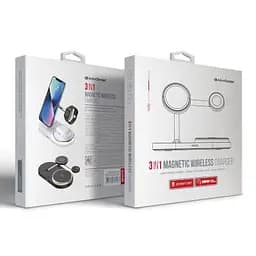 Зарядний пристрій Armorstandart Wireless Charging H101 3 in 1 Magnetic White (ARM78102) - мініатюра 7