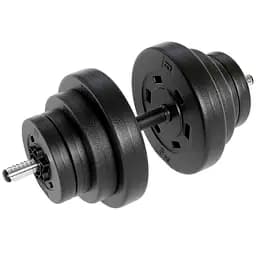 Гантель композитная Hop-Sport черная 20 кг