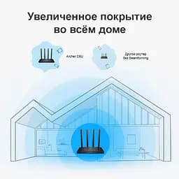 Бездротовий маршрутизатор (роутер) TP-Link Archer C6U [62846] - мініатюра 4