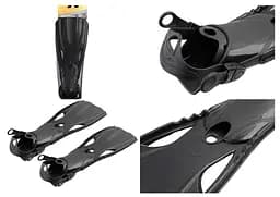 Ласти для плавання Intex Large Super Sport Fins, розмір 41-45, чорні, 55635