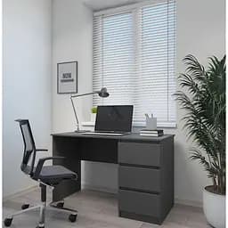 Письменный стол MebelStar Нео СК-3 120x60x75.5 см Антрацит (MBS-1216)