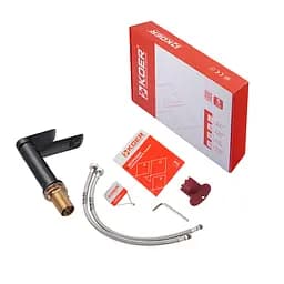 Змішувач для умивальника Koer KB-10028-05 KR5290 Чорний матовий - мініатюра 3
